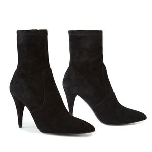 alice + olivia Hedde suede bootie